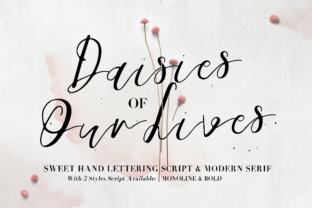 A Typeface That Feels Like Home: Daisies of Our Lives
