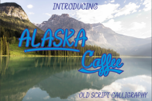 Alaska Coffee: A Script Font That Feels Like Home in Web Design