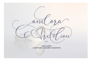 Andora Ardelion: A Crafter's New Favorite Copperplate Typeface