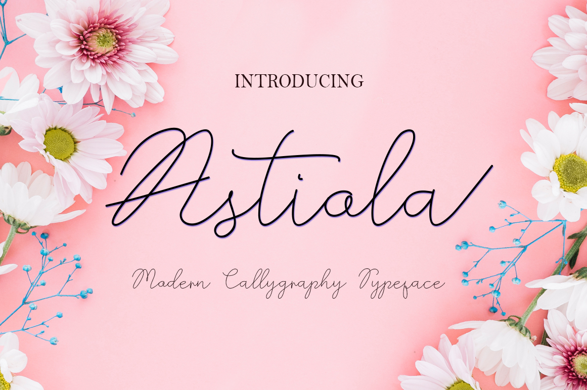 Astiola: A Designer's Take on This Script Amp Typeface