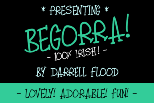 Begorra: A Script Font That Actually Works in Design