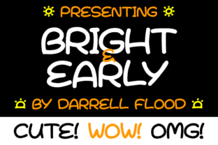 Bright Early Font Review: A Hand-Drawn Script for Campaign Design