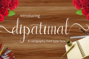 Dipatunal Review: A Script Font That Elevates Small Business Branding