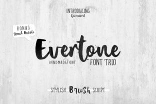 Evertone: A Hand-Lettered Font for Authentic Web Design