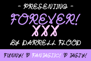 Forever Font: A Curly Script for Warm Editorial Design