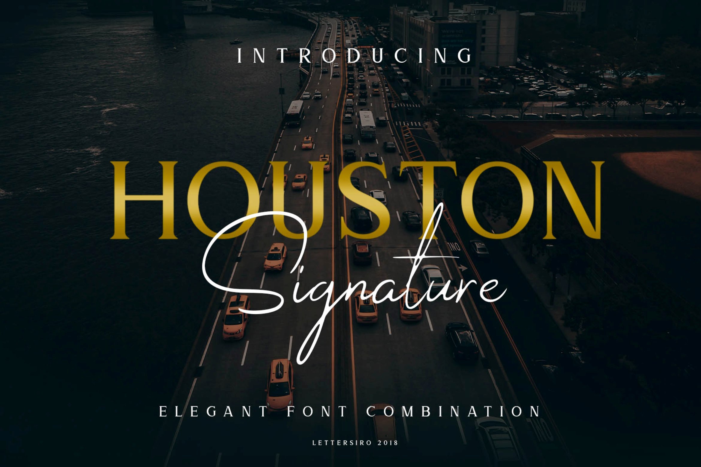Houston Font: A Script and Serif Pairing for Editorial Design