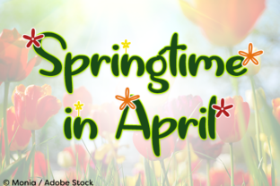 How Springtime in April Elevates Your Brand Typography