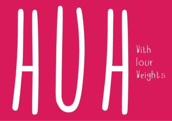 Huh Family: A Two-in-One Font That Packs a Punch for Your Brand