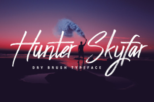 Hunter Skyfar: A Script Font with Editorial Soul