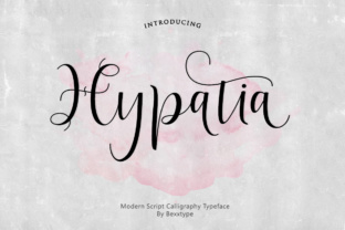 Hypatia Script: A Modern Calligraphy Font That Brings Brand Stories to Life