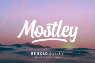 Mostley Font: Painterly Typography That Commands Attention in Digital Campaigns