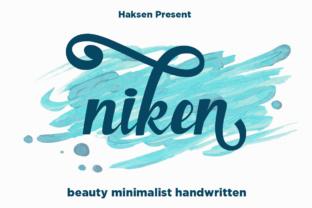 Niken Font: A Handwritten Typeface That Elevates Small Business Branding