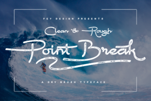Point Break Font: A Brush Typeface That Commands Attention in Digital Marketing