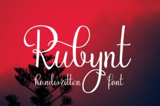 Rubynt: A Handwritten Script Font with Genuine Charm