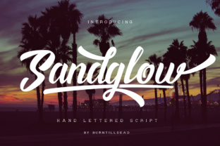 Sandglow Script Typeface Brings Personality to Your Small Business Brand