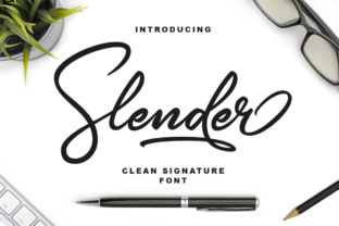Slender Font Review: A Handcrafted Script That Works in Modern Branding