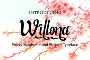 Willona: A Calligraphy Script Font for Handmade Product Creators